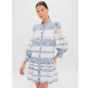 Tuckernuck Hyacinth House Etched Lace Emmie Dress